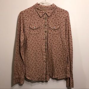 Ruff Hewn Floral Button-Down